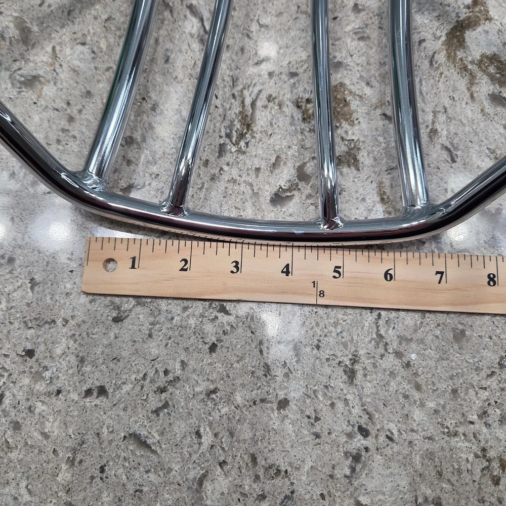 NEW Harley Davidson Sportster Chrome‎ Detachable Solo Luggage Rack Motorcycle